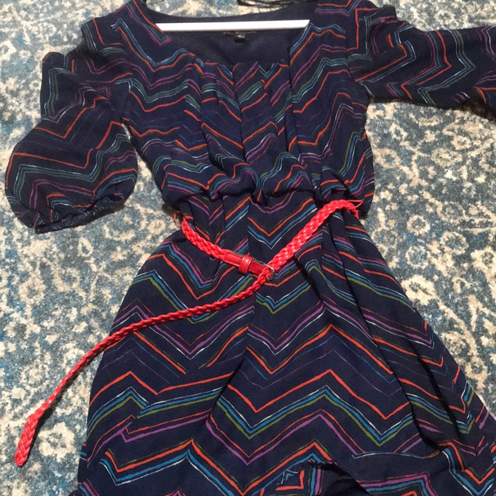 Cute Medium Dress with Belt